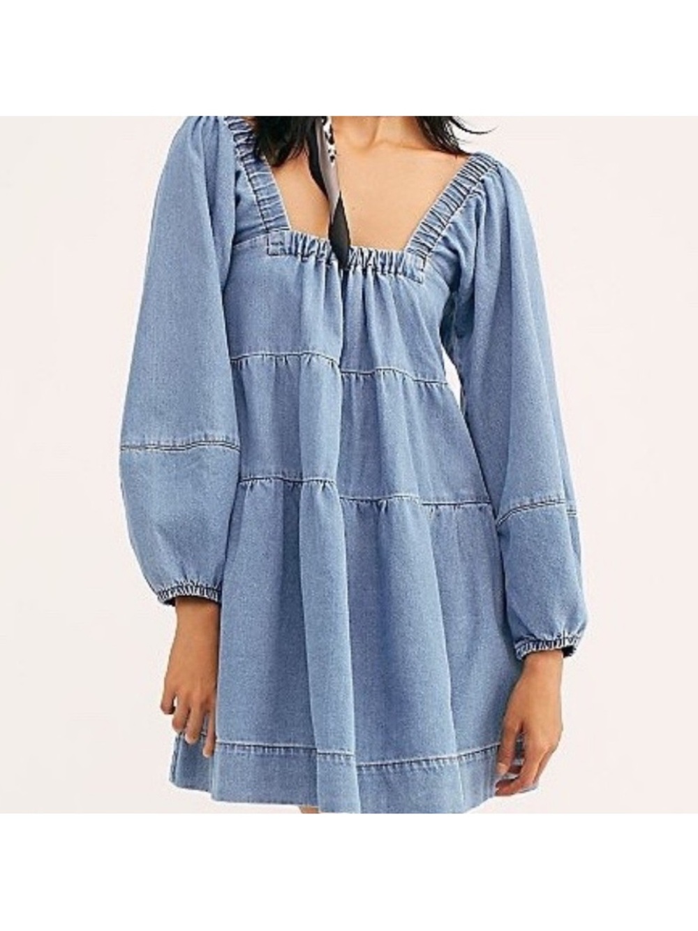 Free People Lou Jean Babydoll Dress